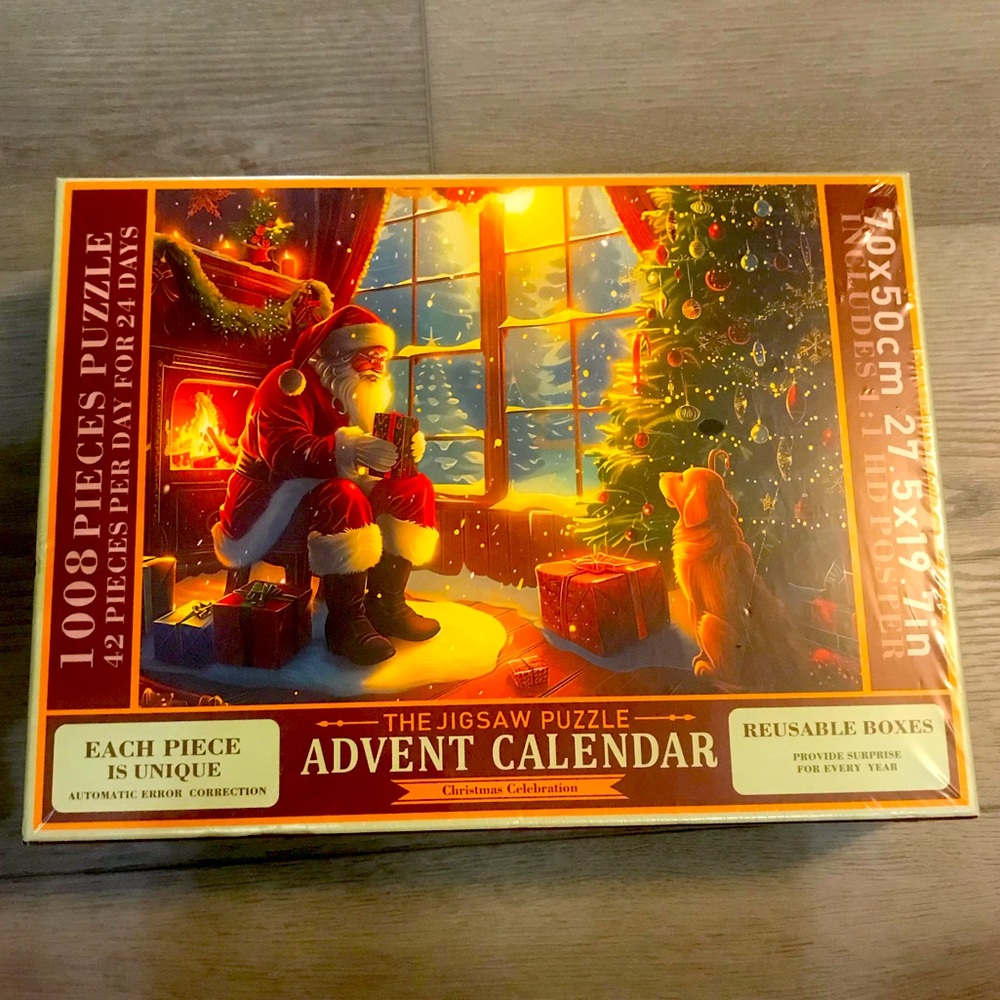 The Jigsaw Puzzle
Advent Calendar
Christmas Celebration
24 day countdown